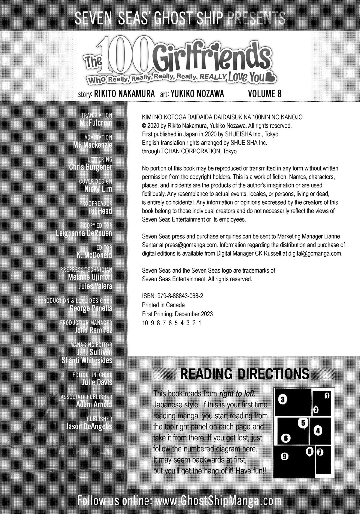 The 100 Girlfriends Who Really, Really, Really, Really, REALLY Love You Chapter 68