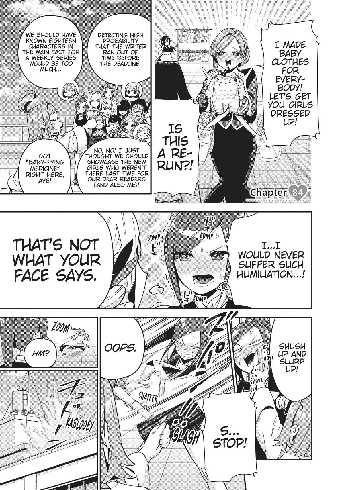 The 100 Girlfriends Who Really, Really, Really, Really, REALLY Love You Chapter 82