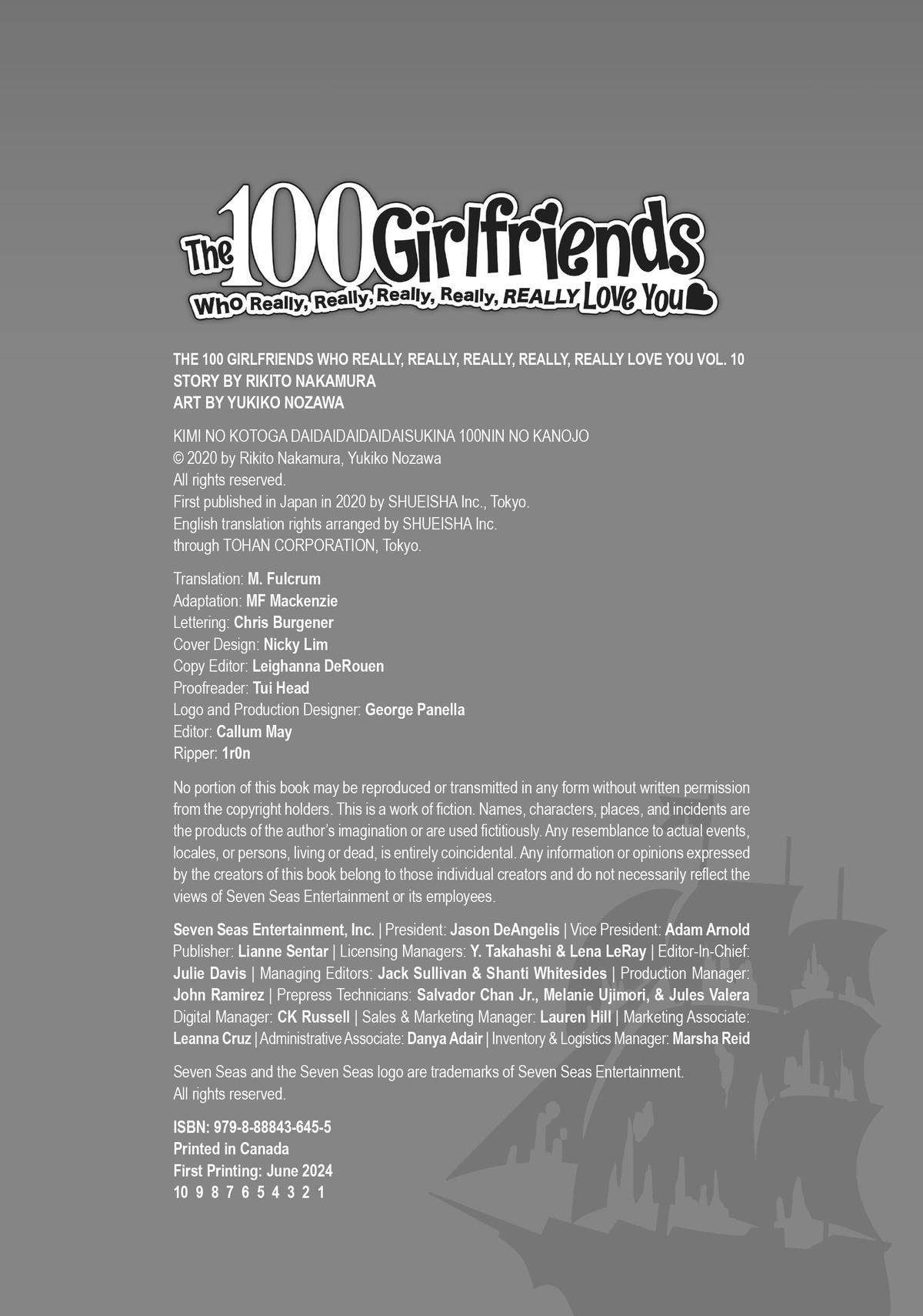 The 100 Girlfriends Who Really, Really, Really, Really, REALLY Love You Chapter 85