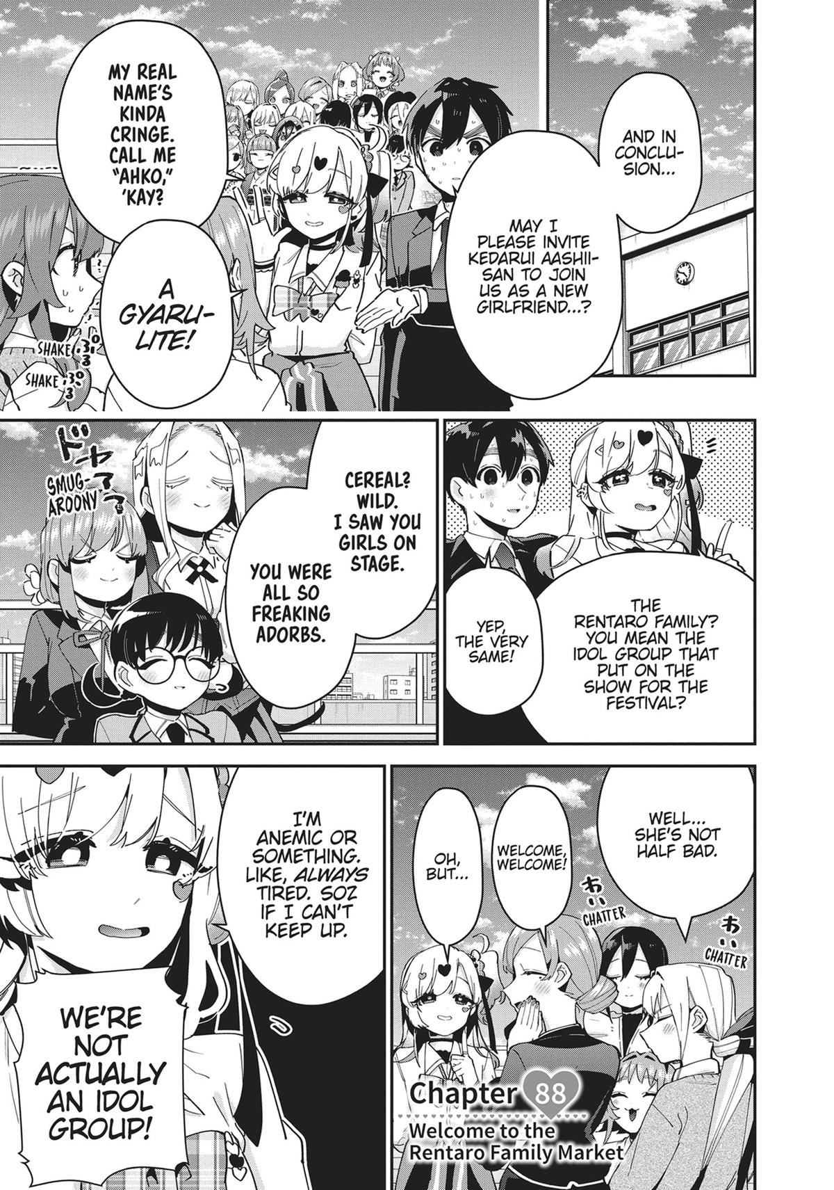 The 100 Girlfriends Who Really, Really, Really, Really, REALLY Love You Chapter 86.5