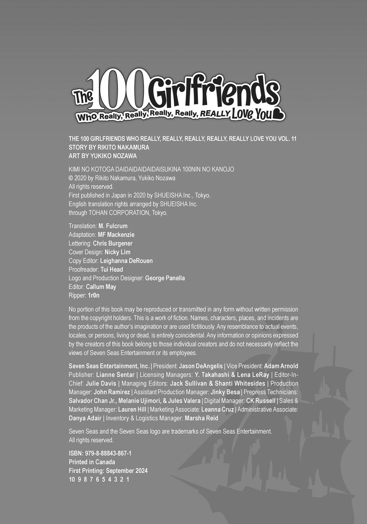 The 100 Girlfriends Who Really, Really, Really, Really, REALLY Love You Chapter 94