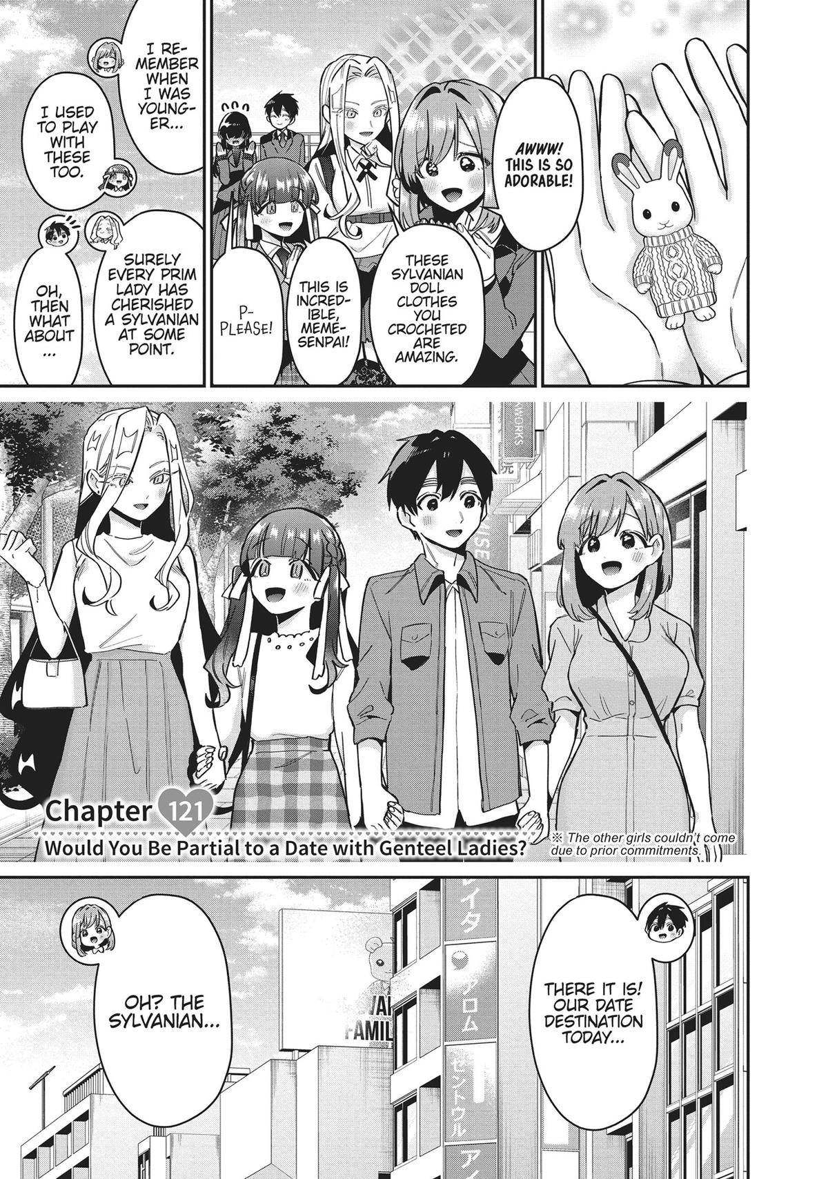 The 100 Girlfriends Who Really, Really, Really, Really, REALLY Love You Chapter 119