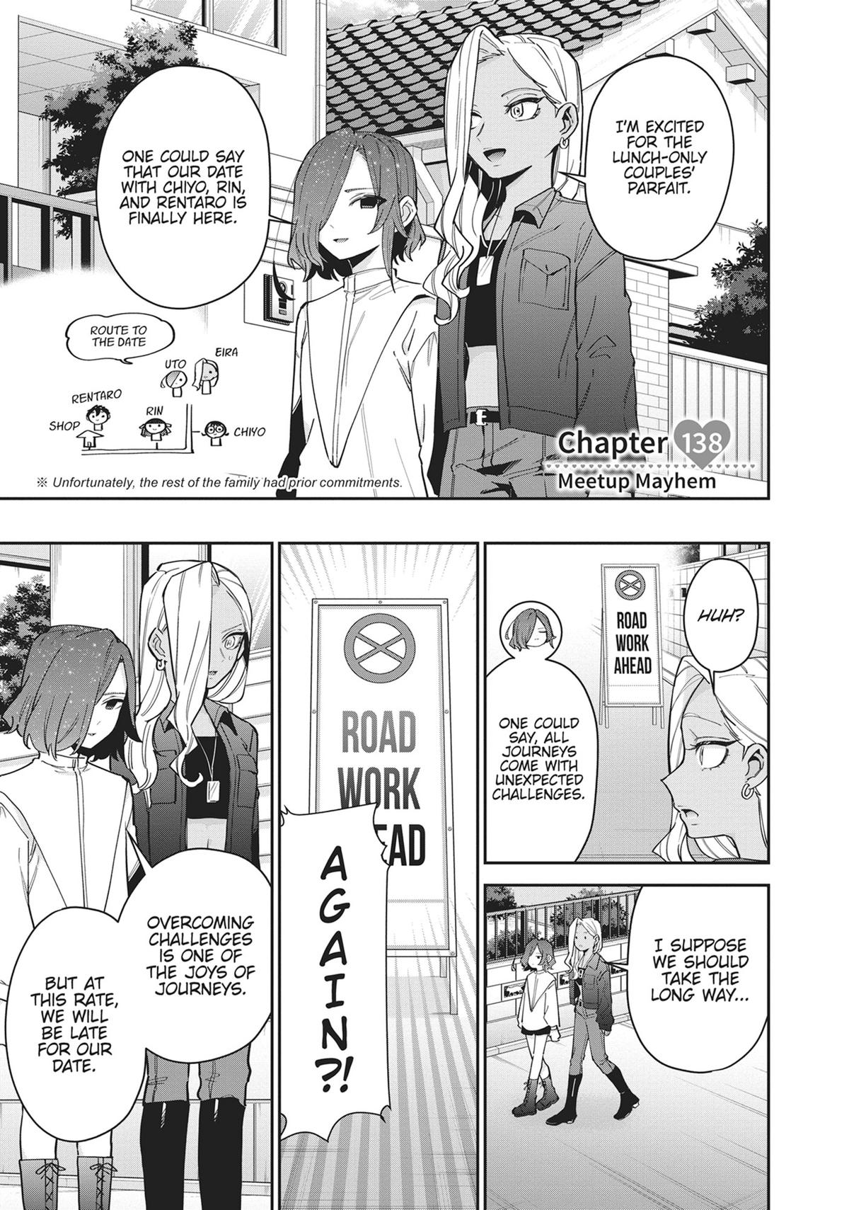 The 100 Girlfriends Who Really, Really, Really, Really, REALLY Love You Chapter 136