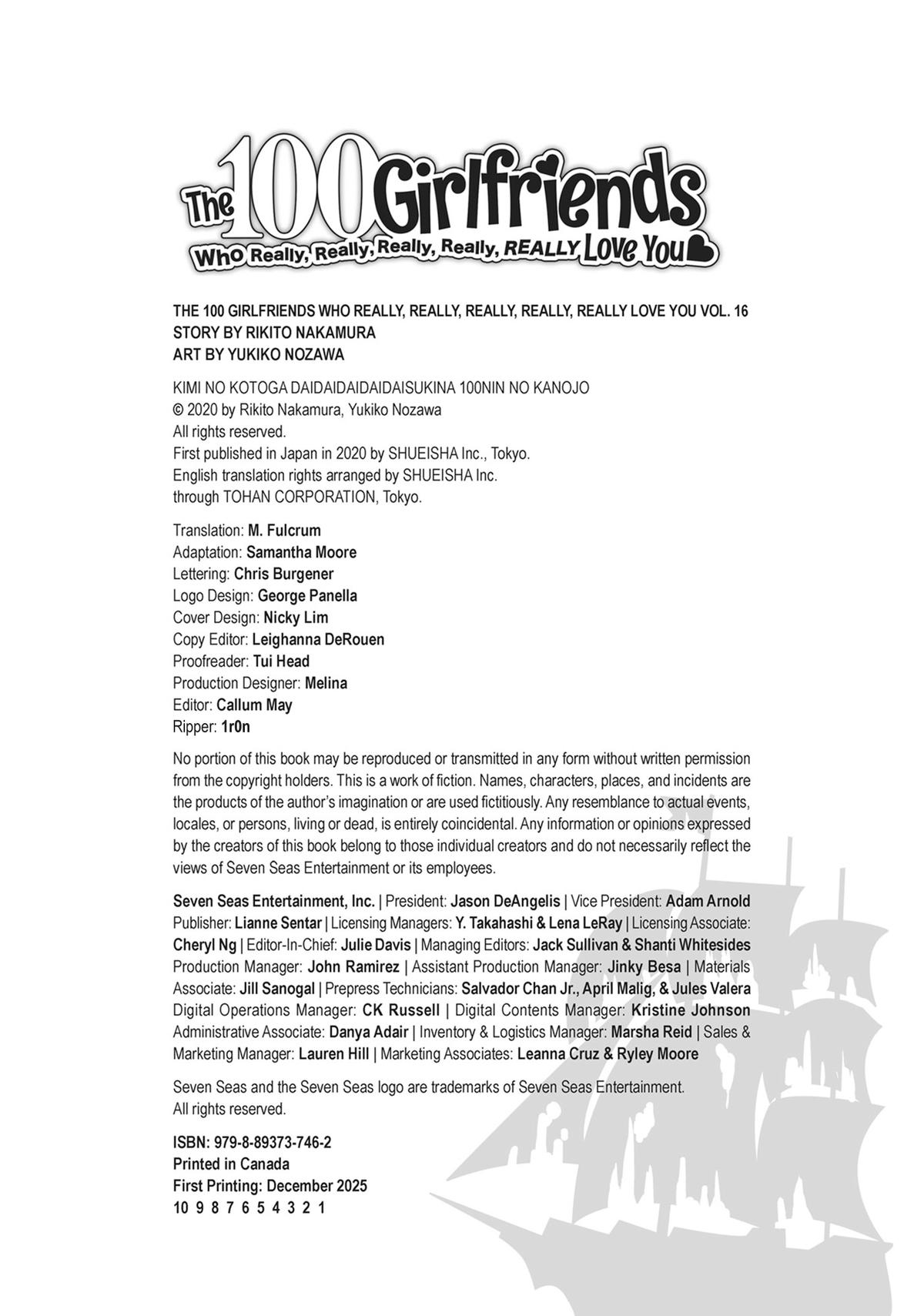 The 100 Girlfriends Who Really, Really, Really, Really, REALLY Love You Chapter 140