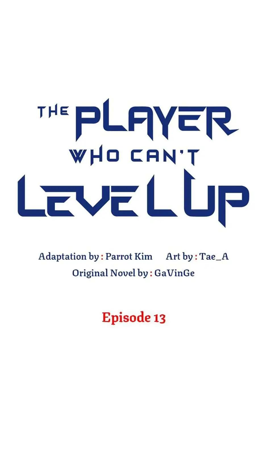 The Player Who Can't Level Up Chapter 13