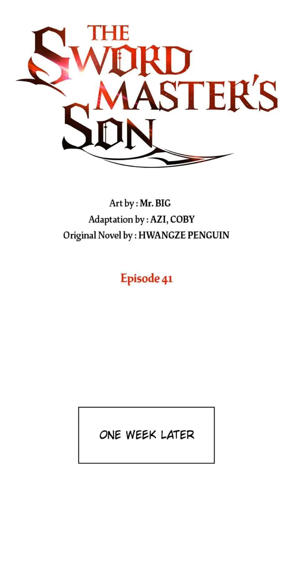 The Swordmaster's Son Chapter 40