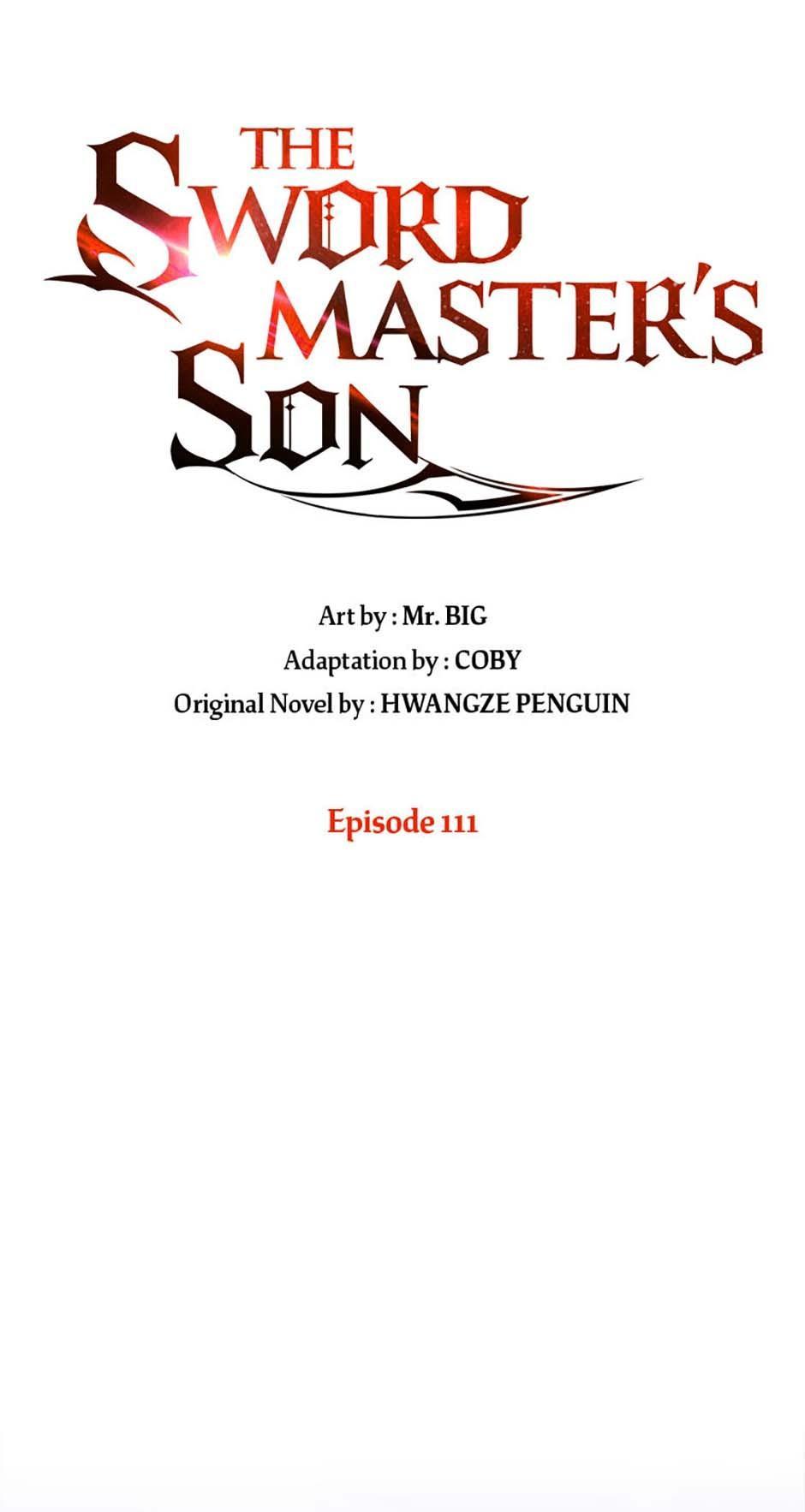 The Swordmaster's Son Chapter 110