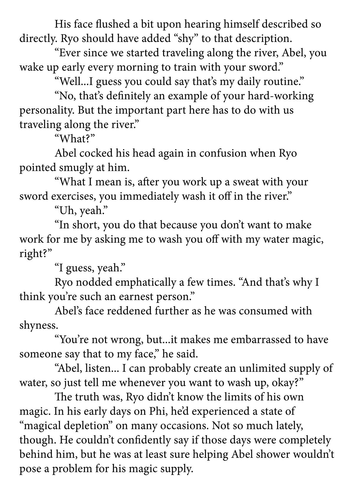 The Water Magician Manga Chapter Chapter 10.5