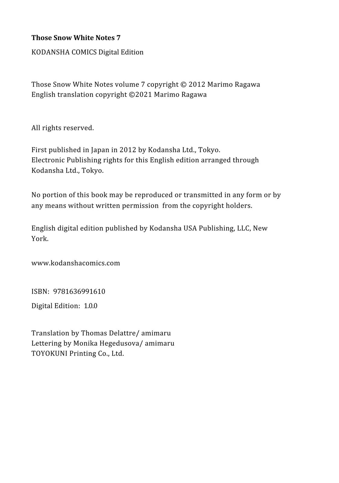 Those Snow White Notes Track 26 52