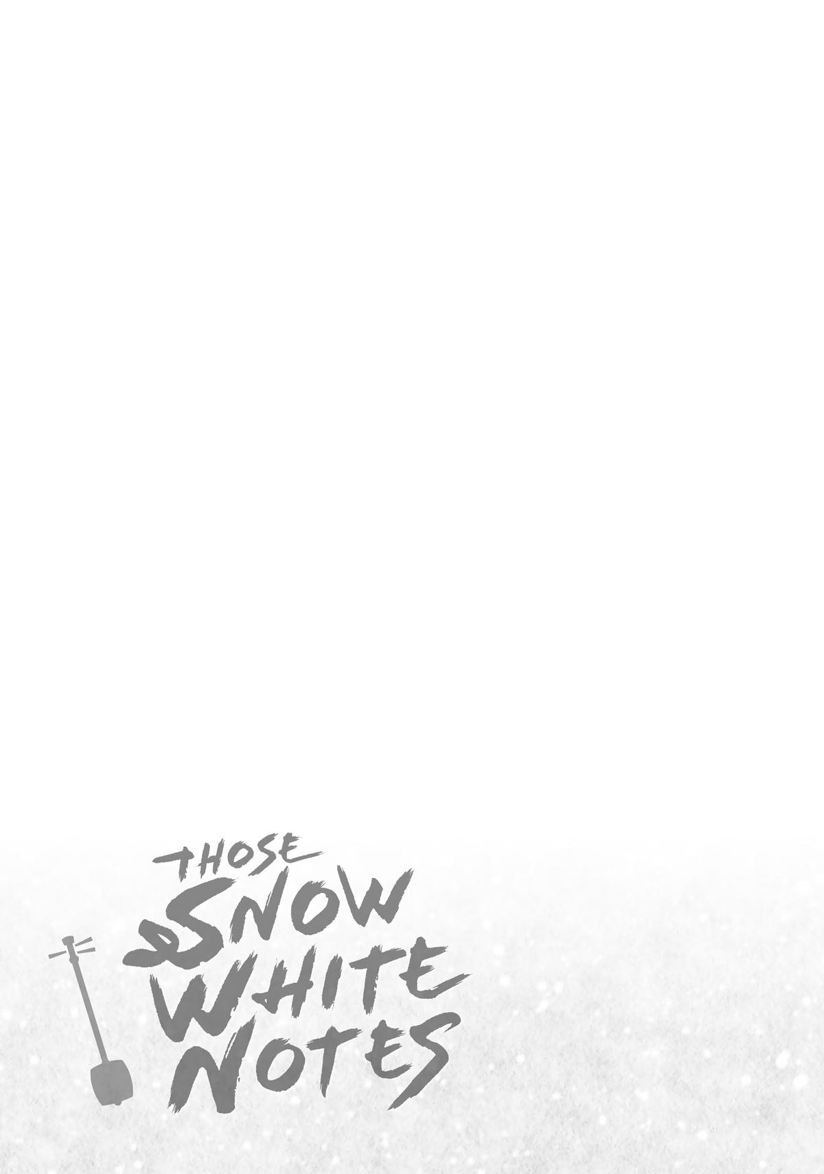 Those Snow White Notes Track 45 47