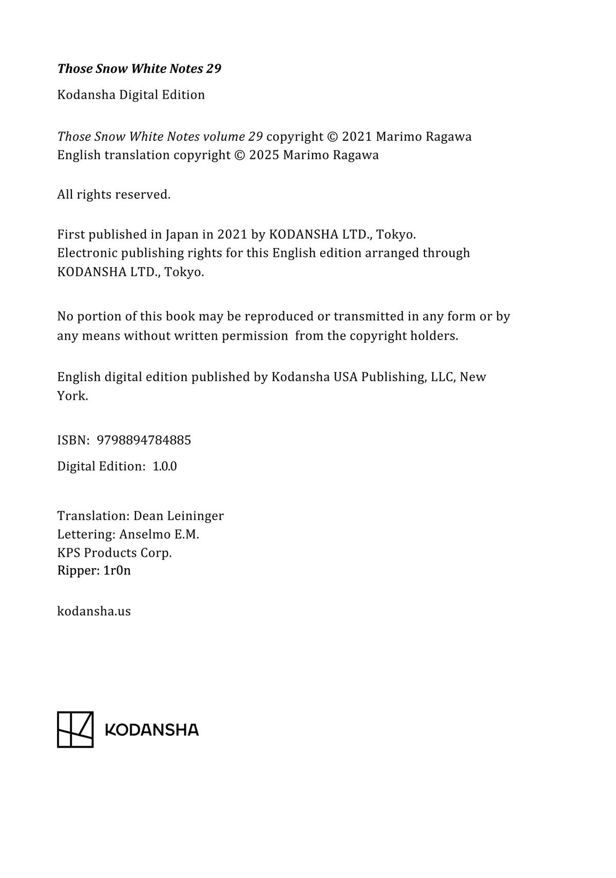 Those Snow White Notes Track 115 47