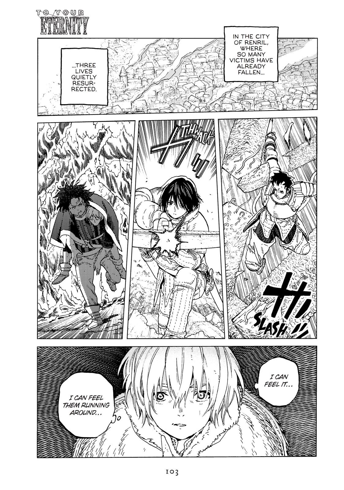 To Your Eternity Chapter 102 - Page 1 - To Your Eternity manga Chapter 102 manga