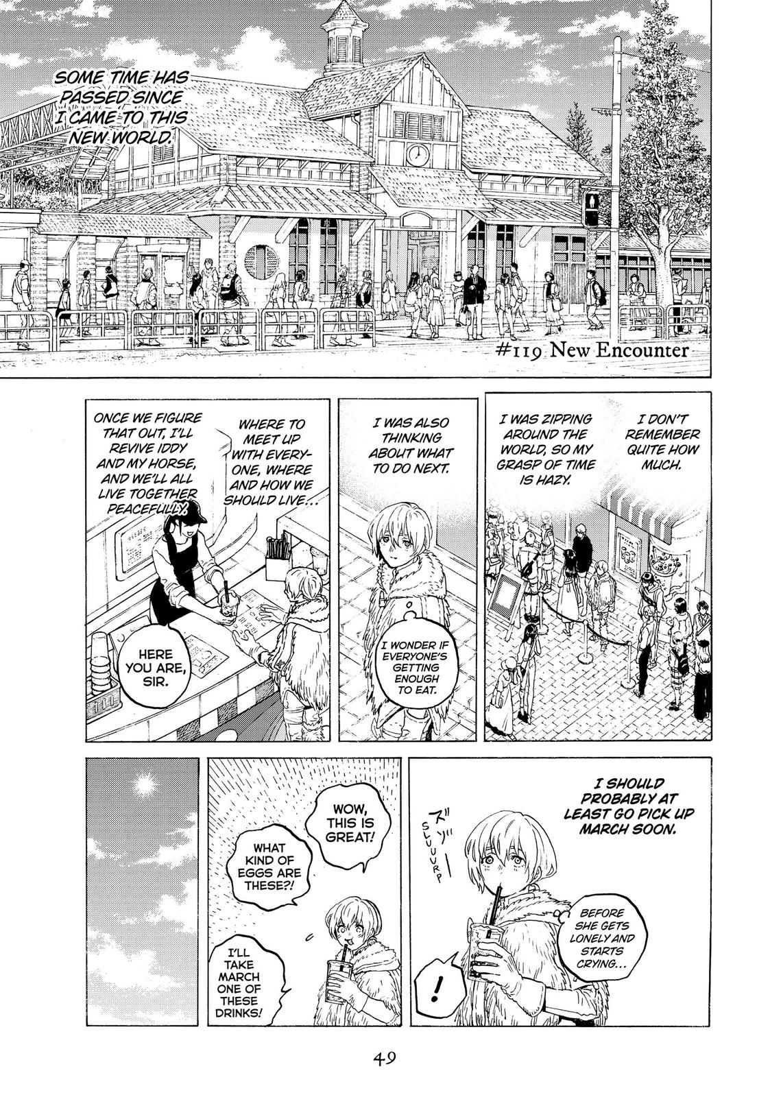 To Your Eternity Chapter 119 - Page 1 - To Your Eternity manga Chapter 119 manga