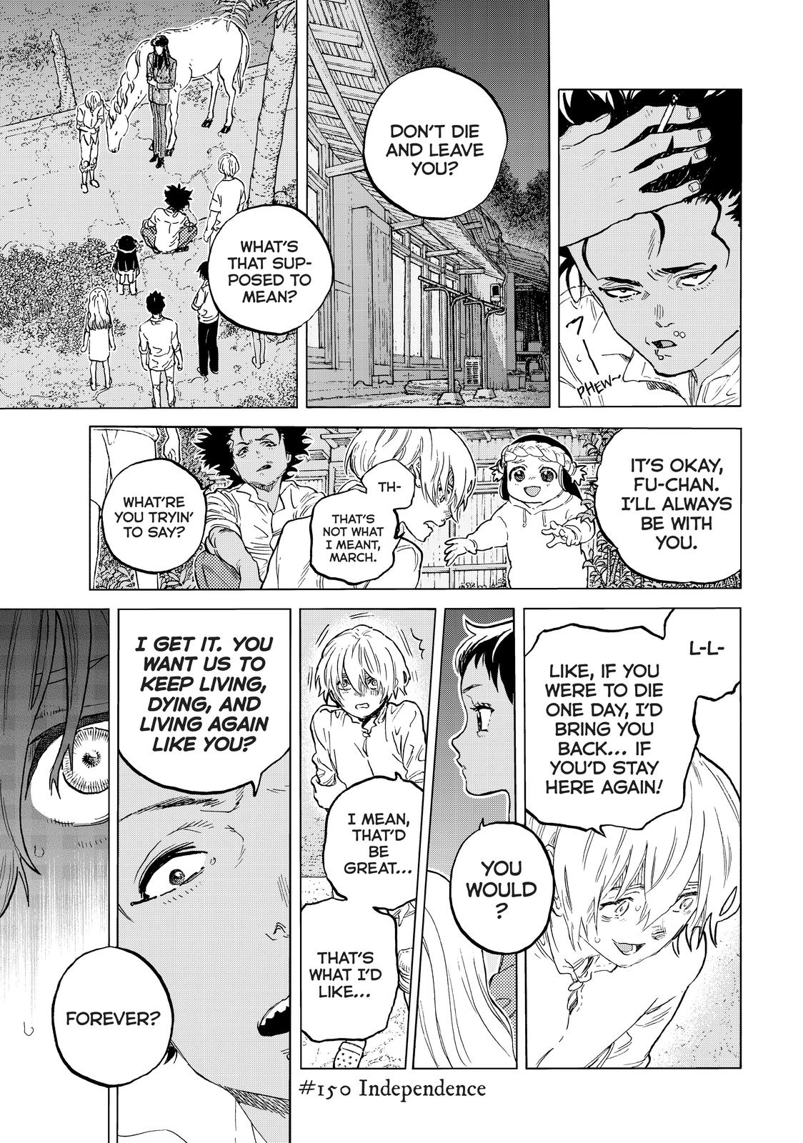 To Your Eternity Chapter 150 - Page 1 - To Your Eternity manga Chapter 150 manga