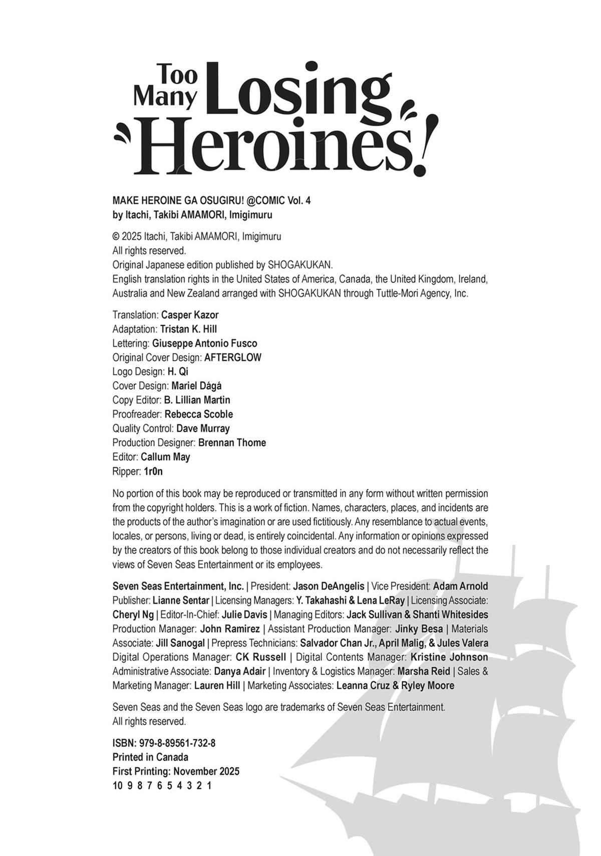 Too Many Losing Heroines! Loss 19.5 10