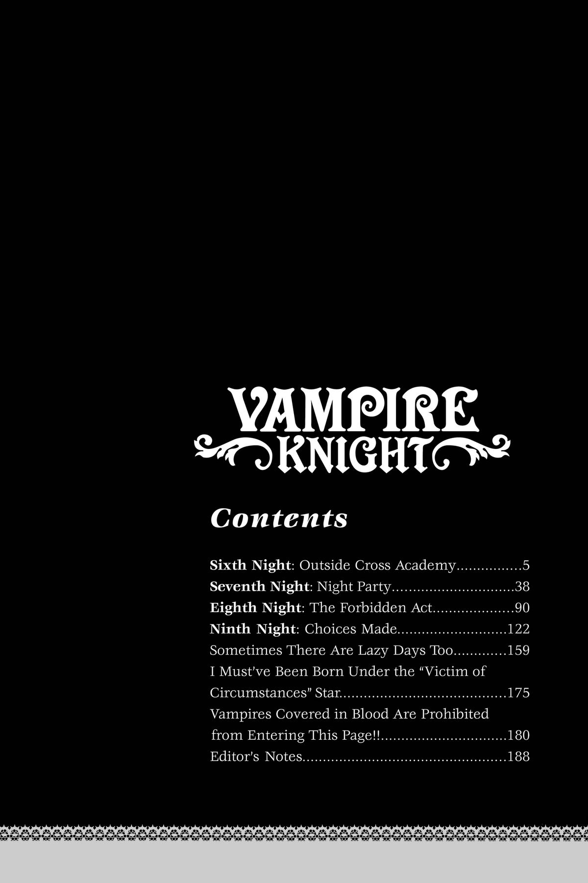 Vampire Knight Volume 6 4