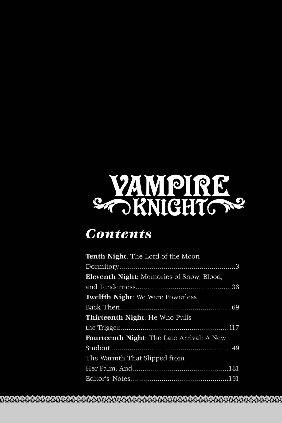 Vampire Knight Volume 10 3