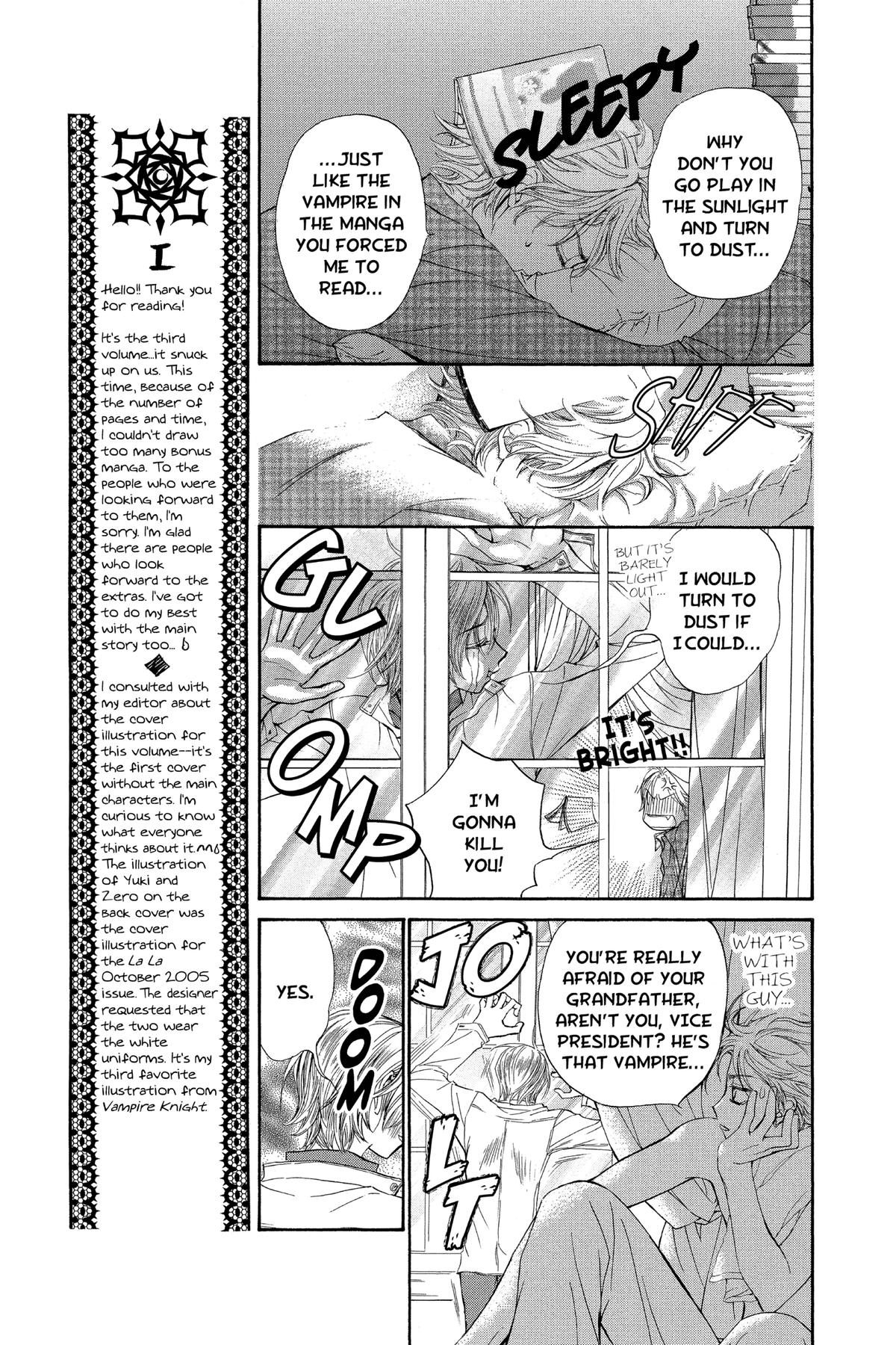 Vampire Knight Volume 10 12
