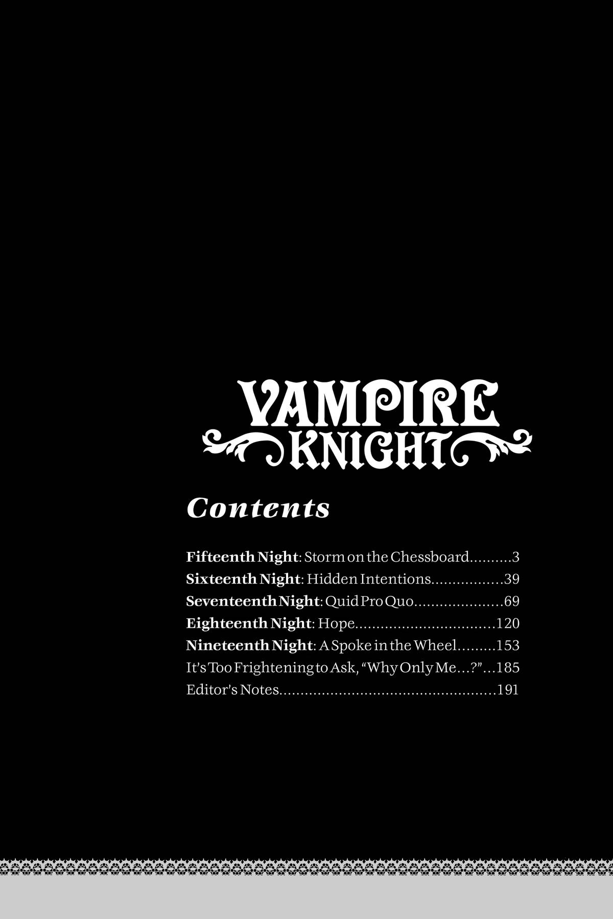 Vampire Knight Volume 15 3