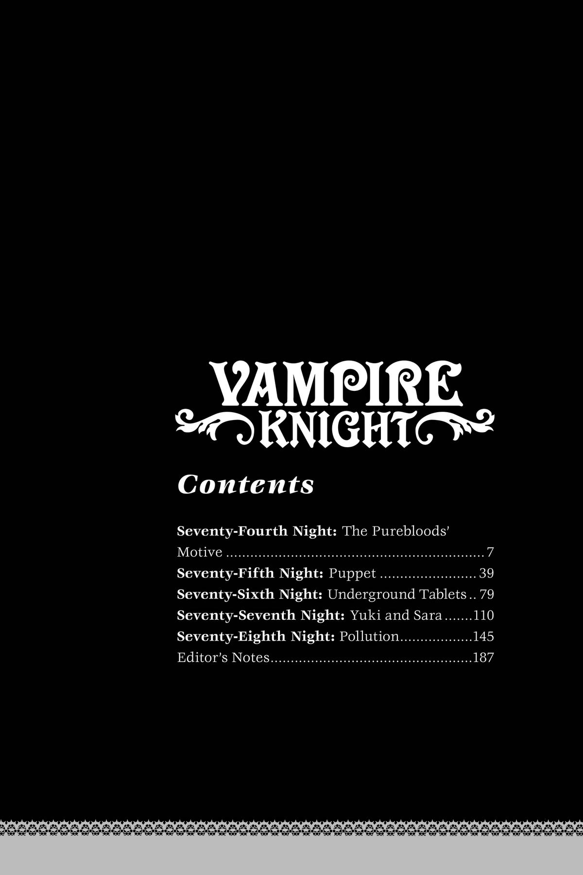 Vampire Knight Night 74 7