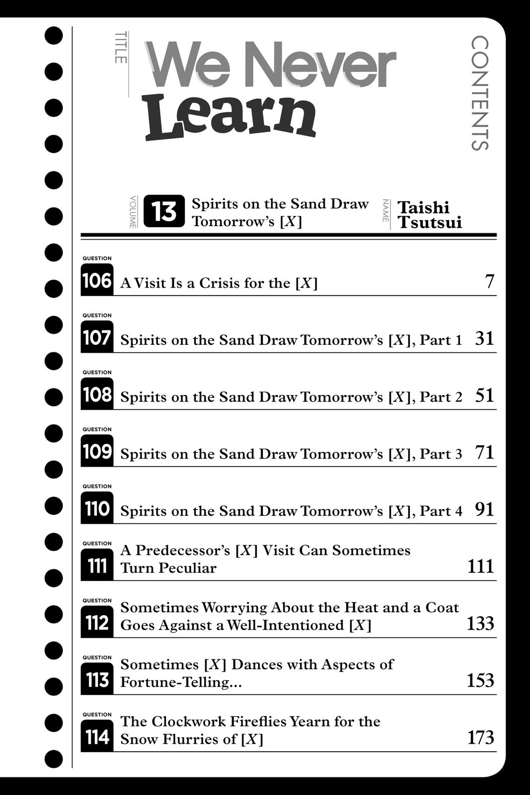 We Never Learn Question 106 6