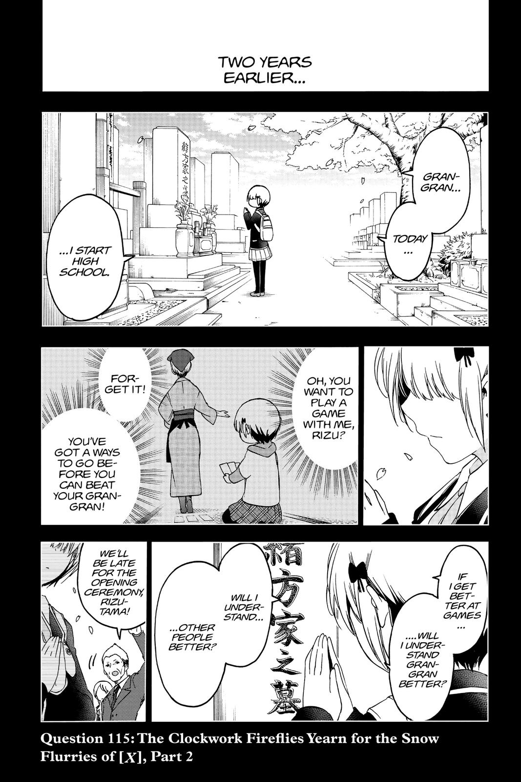 We Never Learn Question 115 7