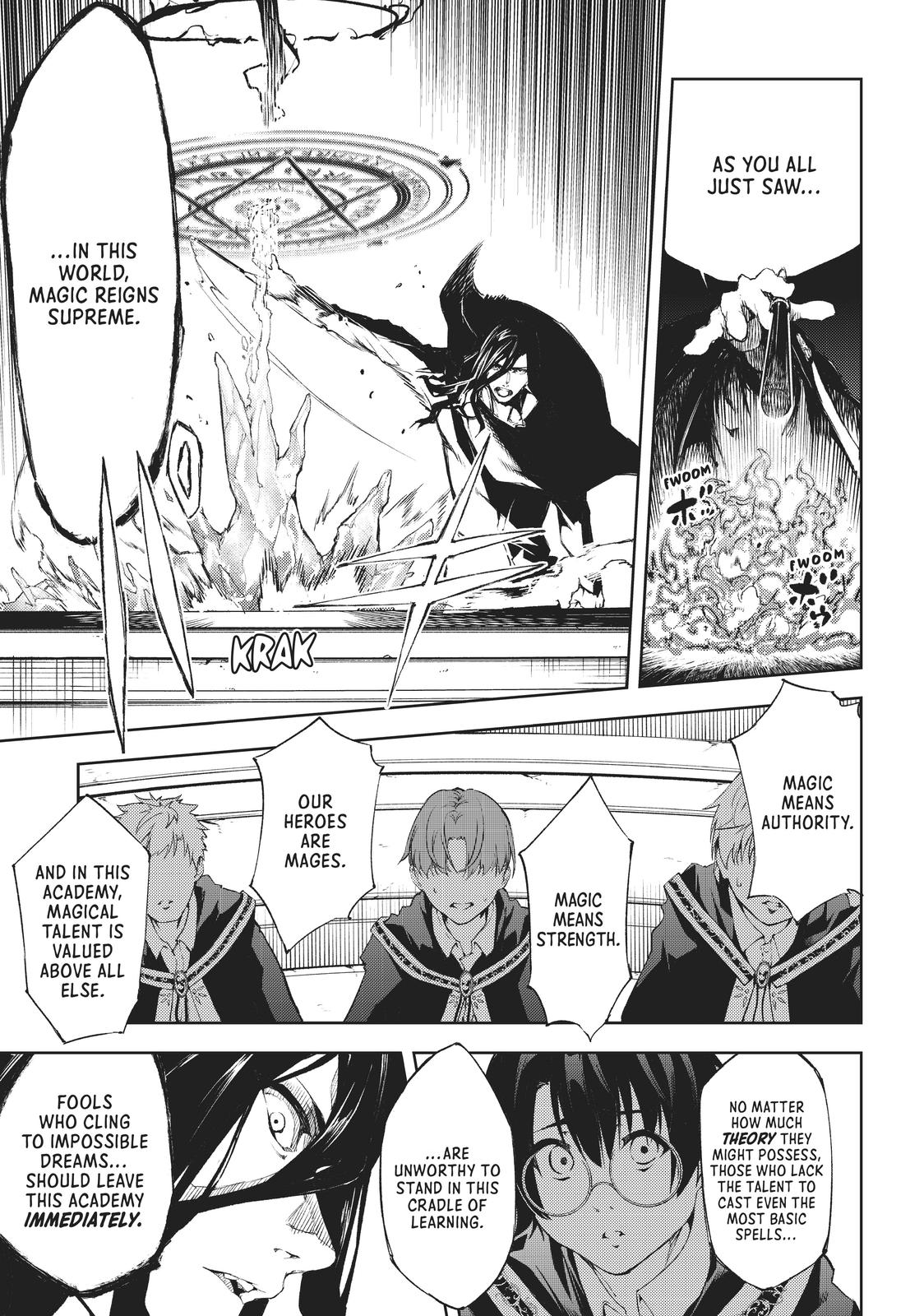 Wistoria - Wand and Sword Chapter 1