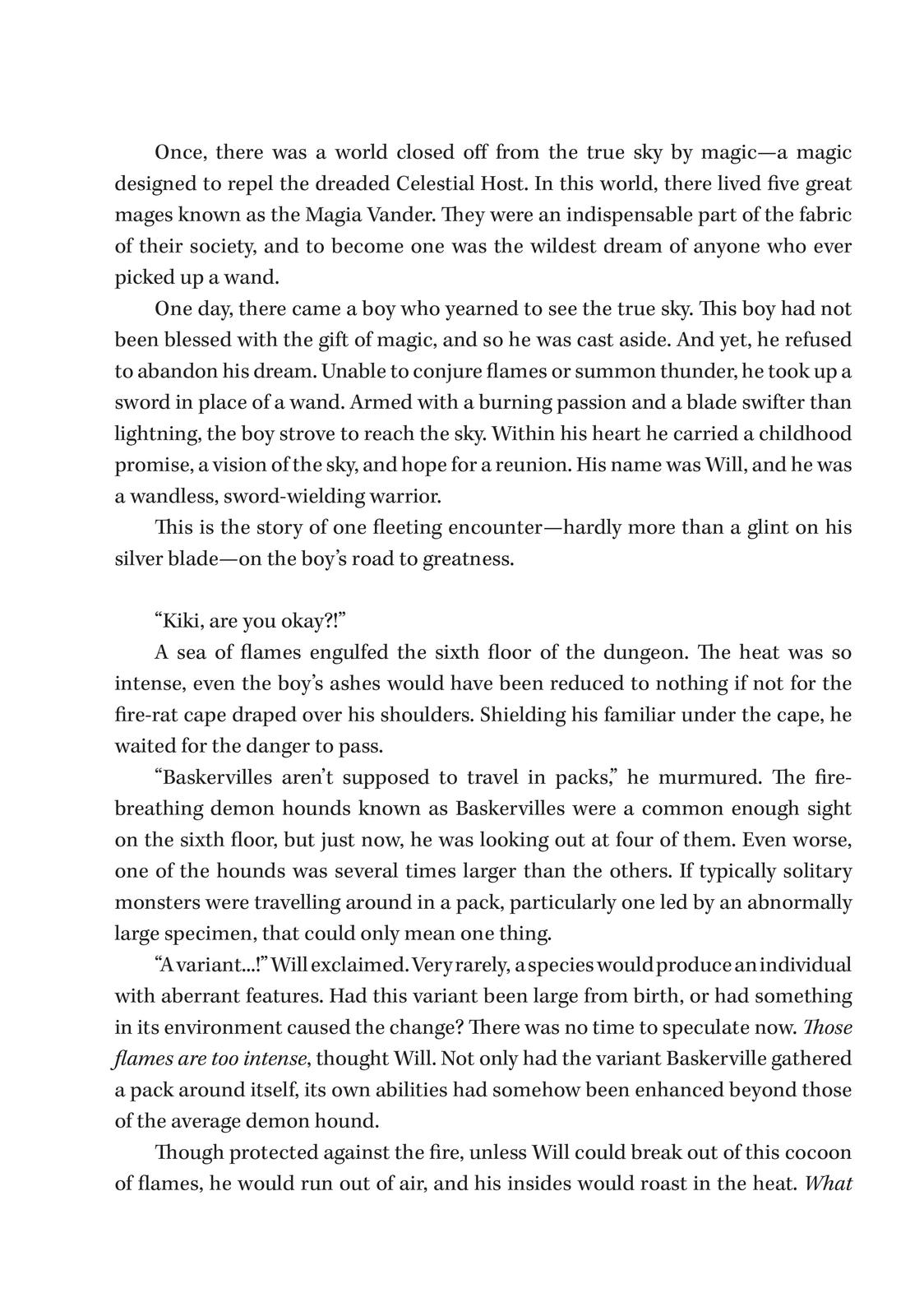 Wistoria - Wand and Sword Chapter 8