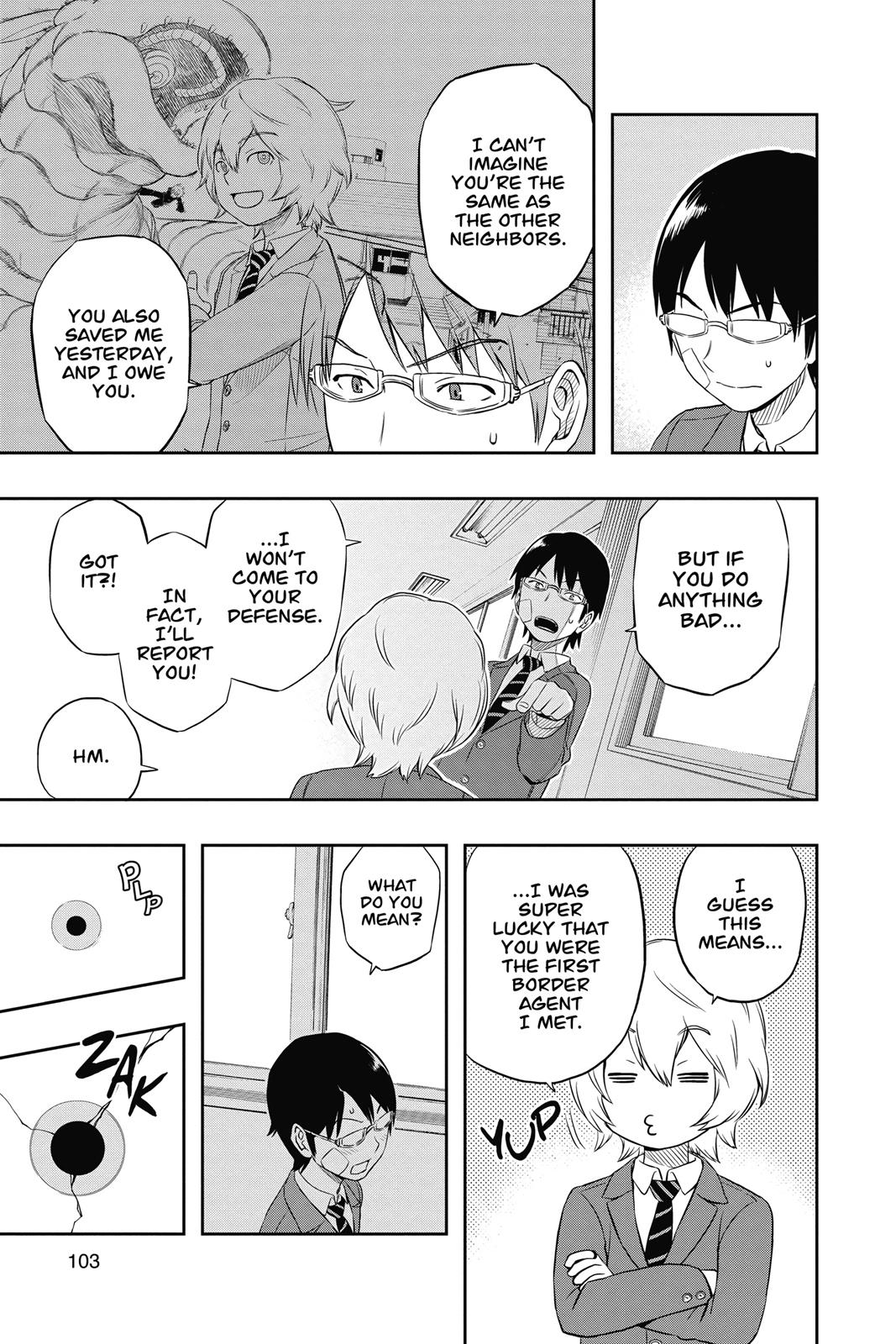 World Trigger Chapter 3 16