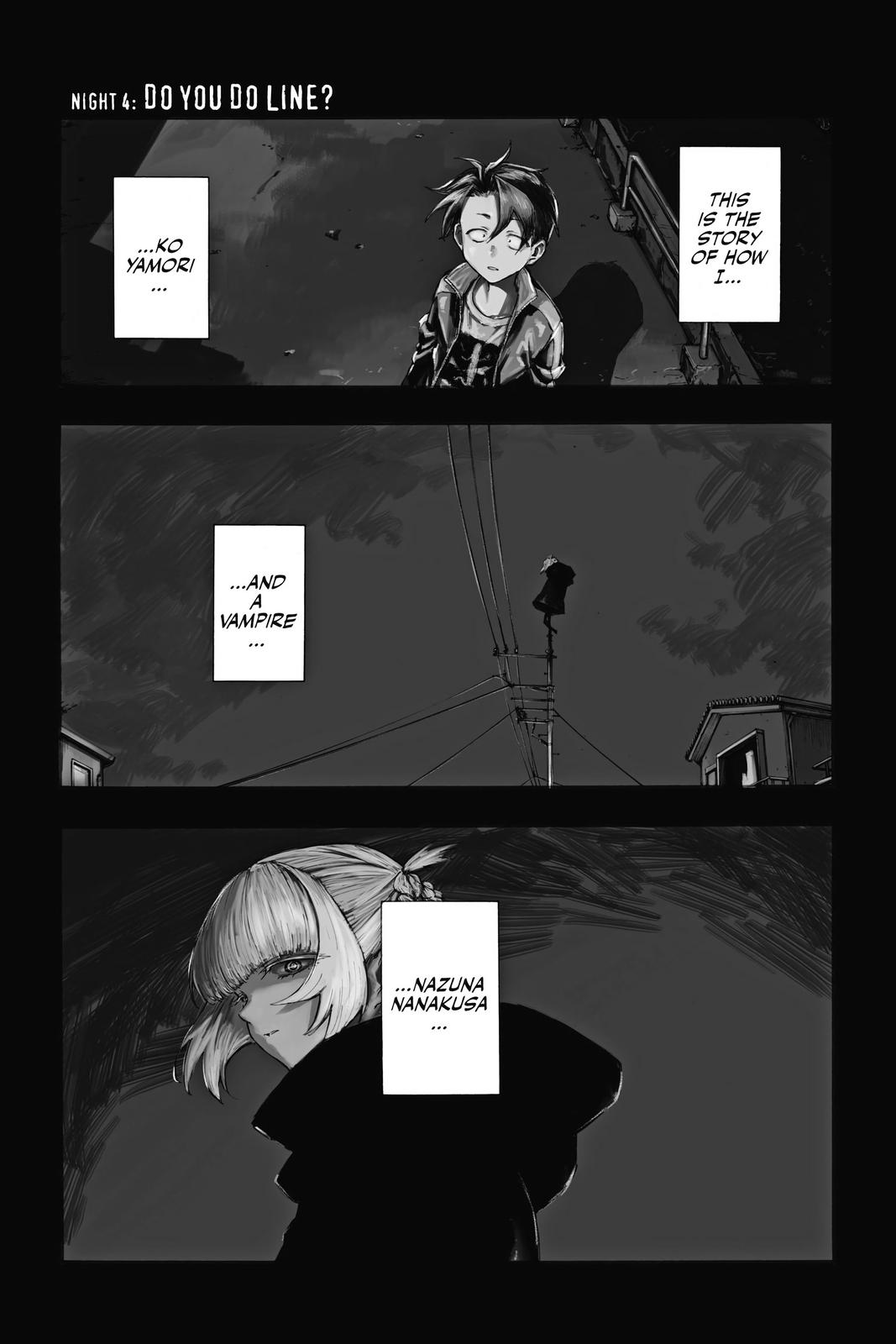 Call of the Night Chapter 4 - Page 1 - Call of the Night manga Chapter 4 manga