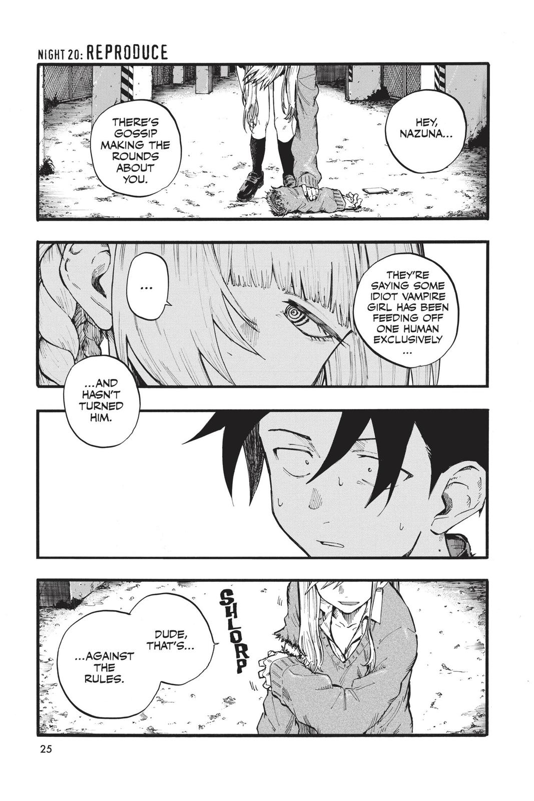 Call of the Night Chapter 20 - Page 1 - Call of the Night manga Chapter 20 manga