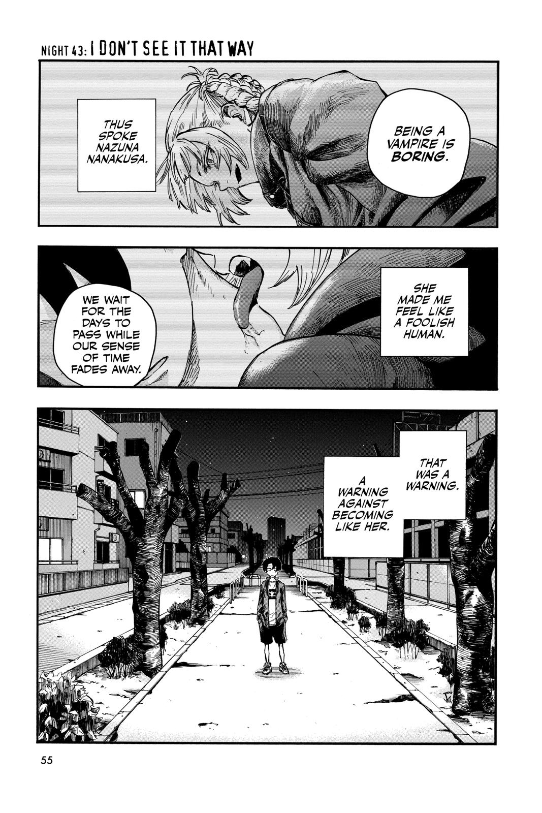 Call of the Night Chapter 43 - Page 1 - Call of the Night manga Chapter 43 manga