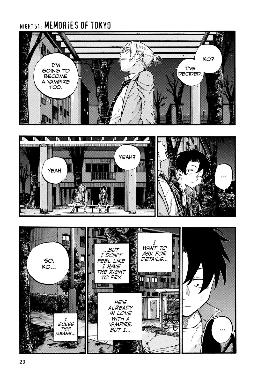Call of the Night Chapter 51 - Page 1 - Call of the Night manga Chapter 51 manga
