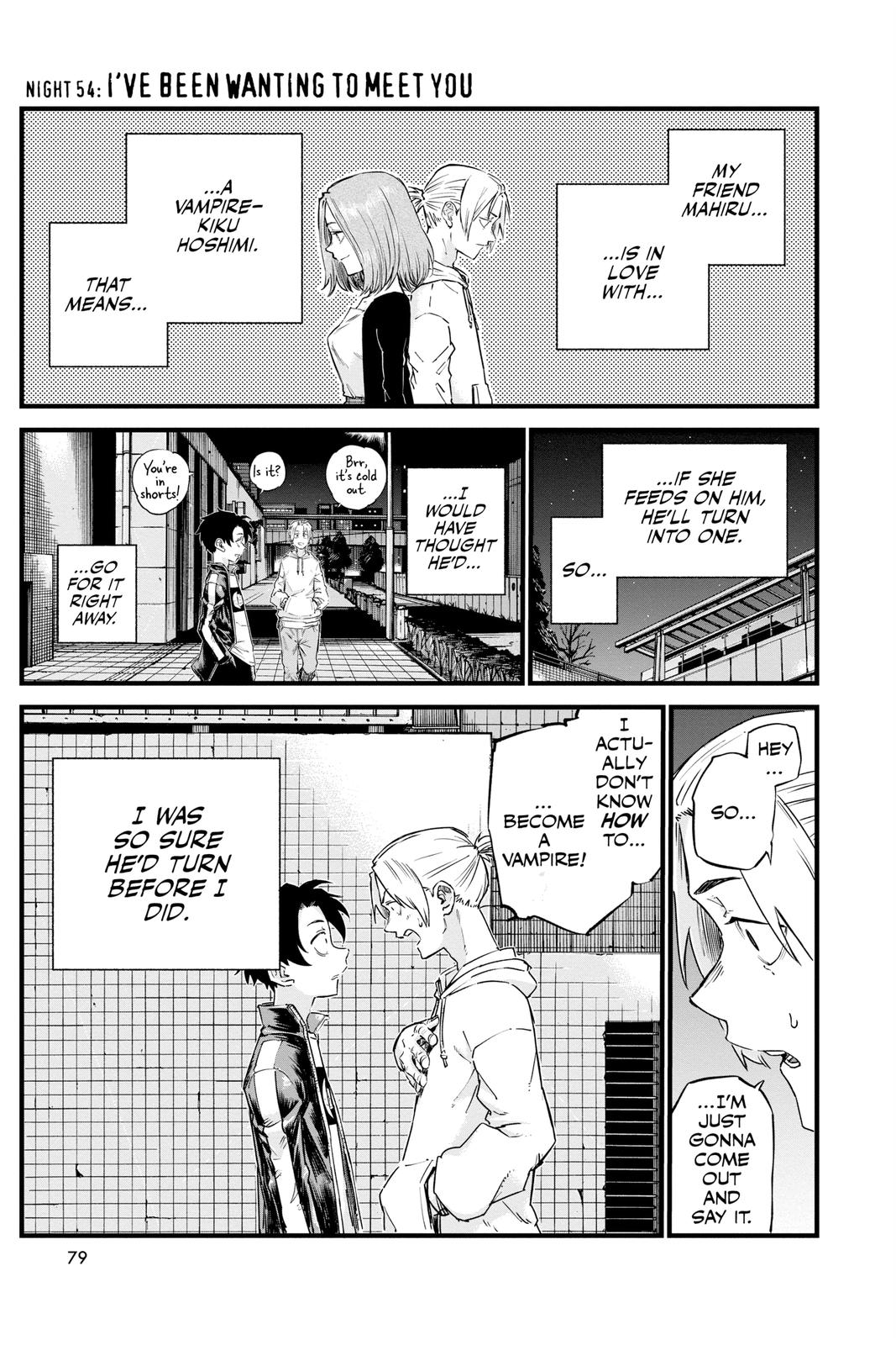 Call of the Night Chapter 54 - Page 1 - Call of the Night manga Chapter 54 manga