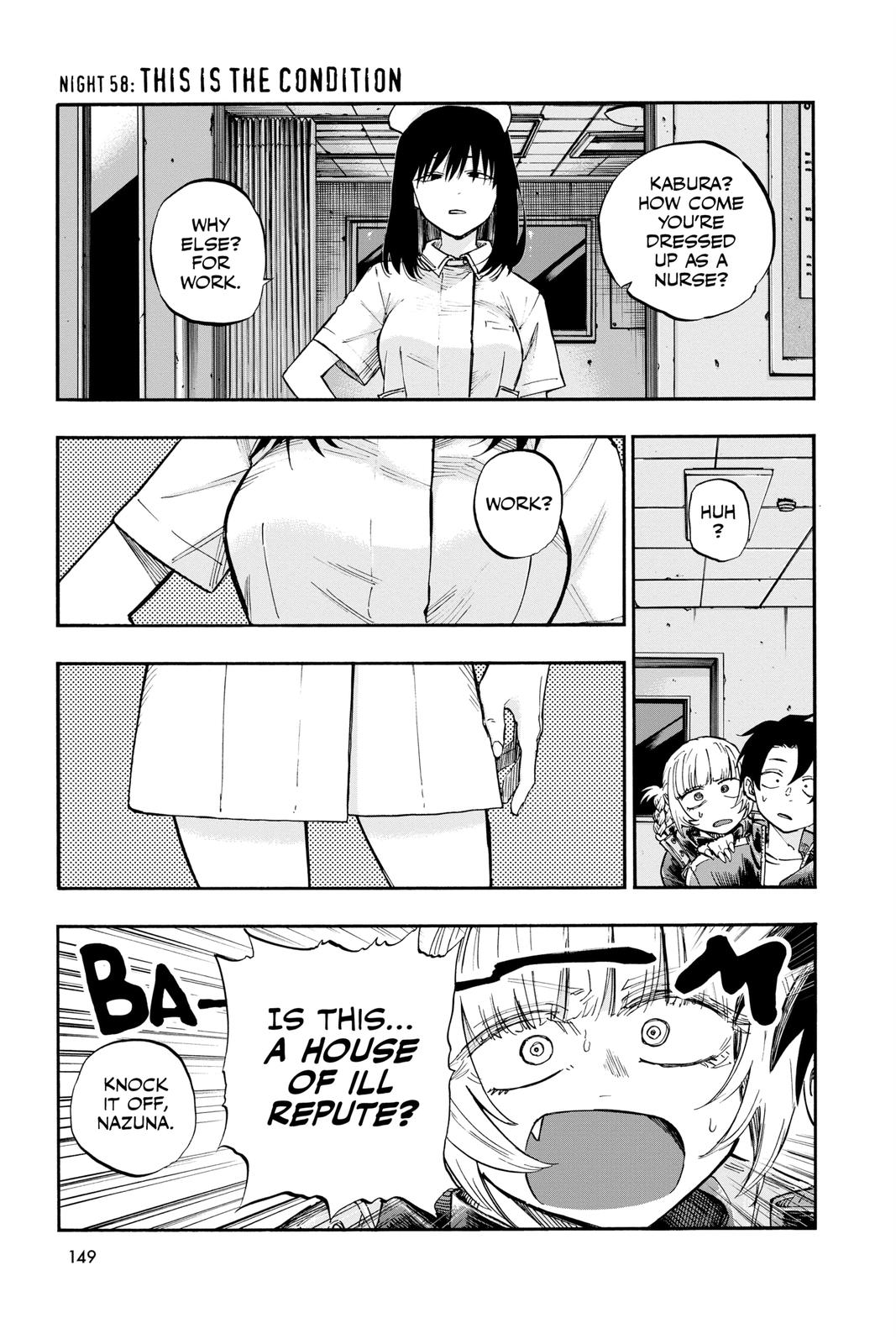 Call of the Night Chapter 58 - Page 1 - Call of the Night manga Chapter 58 manga