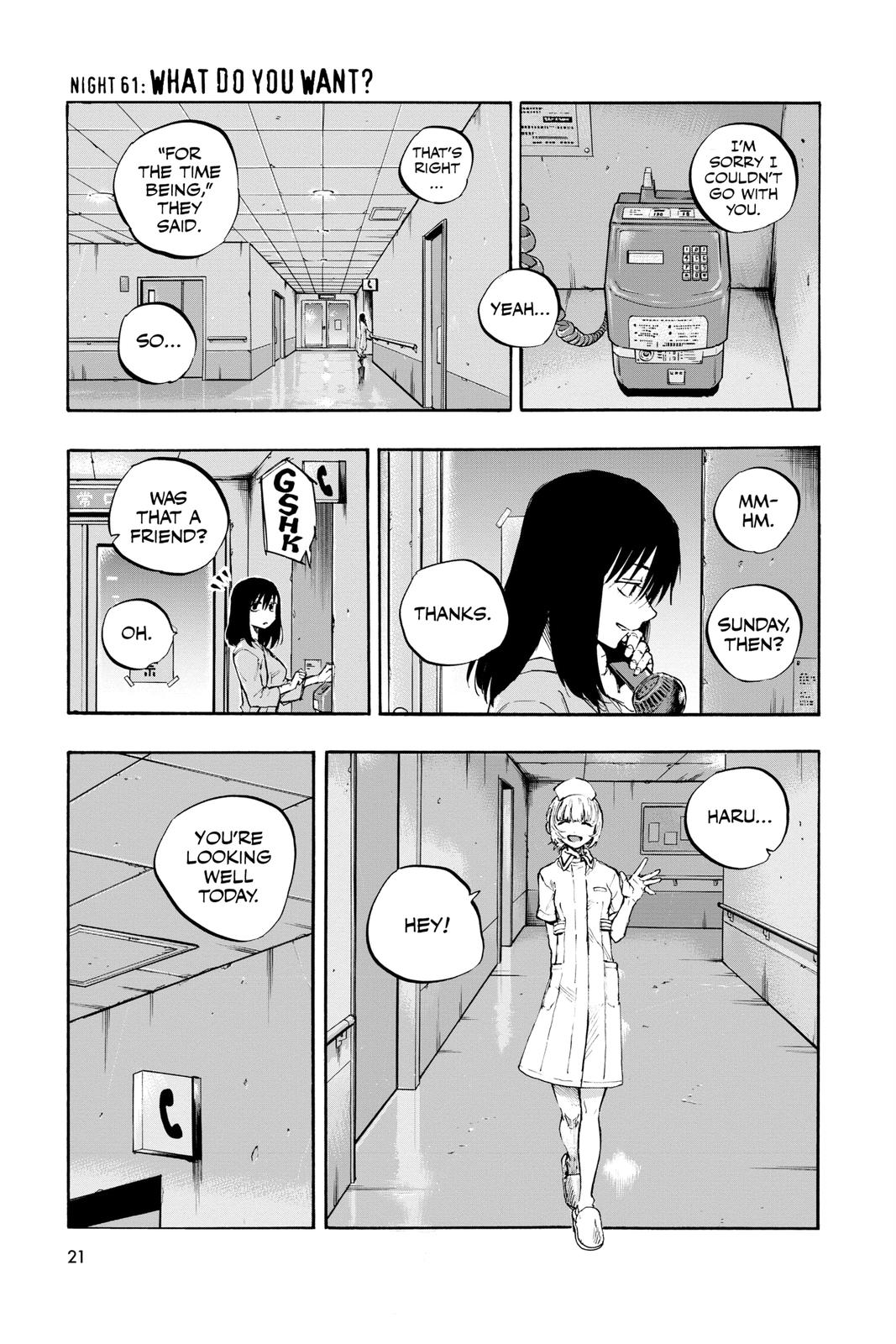 Call of the Night Chapter 61 - Page 1 - Call of the Night manga Chapter 61 manga
