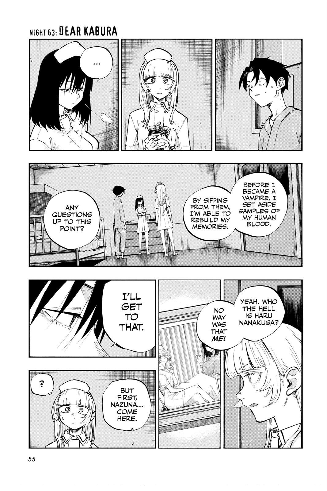 Call of the Night Chapter 63 - Page 1 - Call of the Night manga Chapter 63 manga