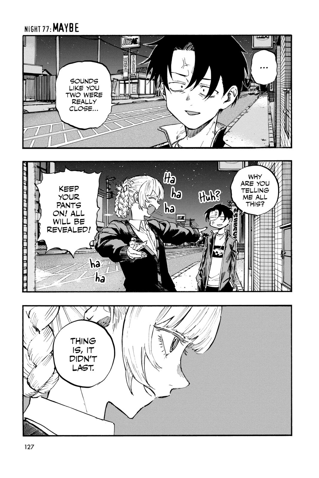 Call of the Night Chapter 77 - Page 1 - Call of the Night manga Chapter 77 manga