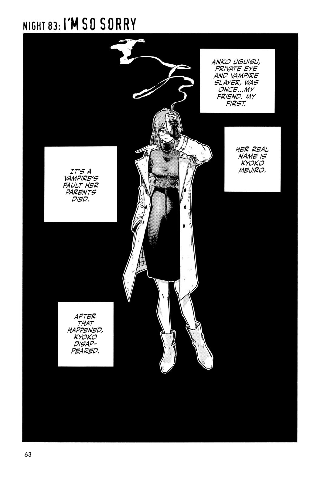 Call of the Night Chapter 83 - Page 1 - Call of the Night manga Chapter 83 manga