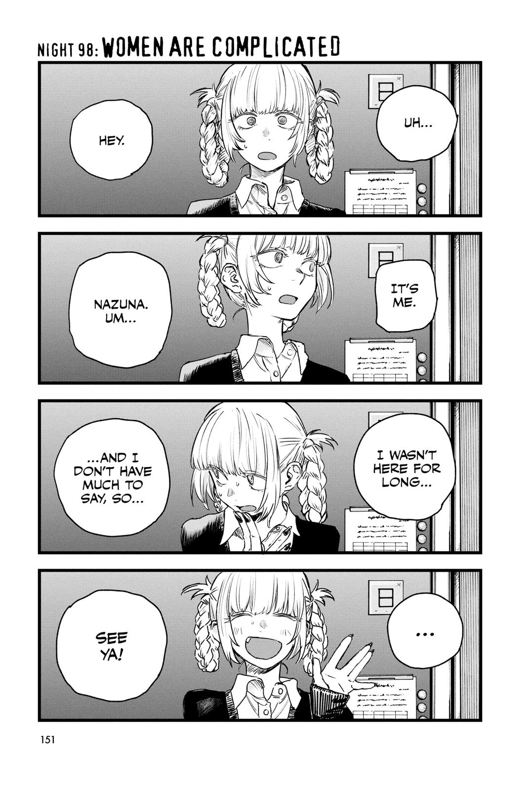 Call of the Night Chapter 98 - Page 1 - Call of the Night manga Chapter 98 manga