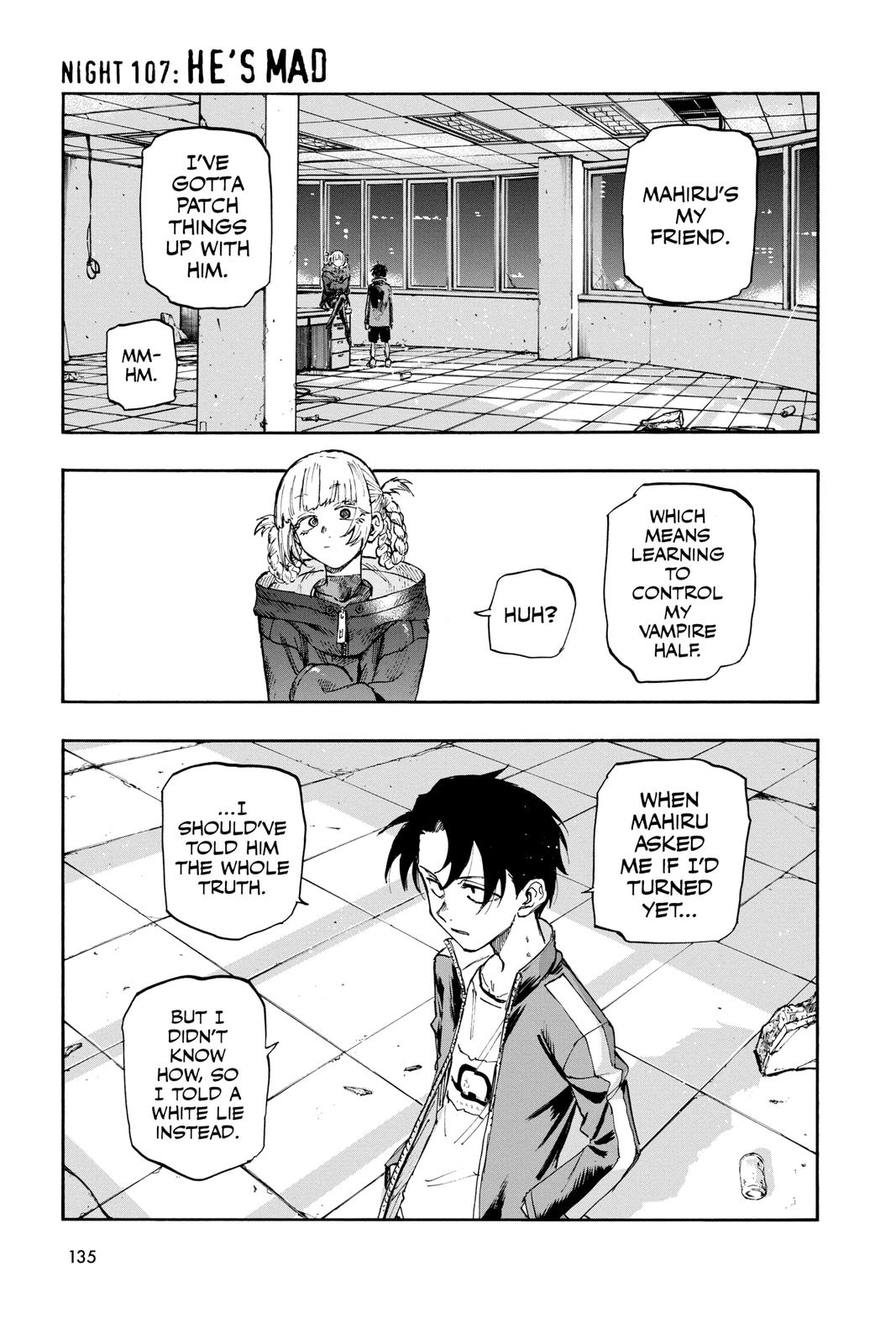 Call of the Night Chapter 107 - Page 1 - Call of the Night manga Chapter 107 manga