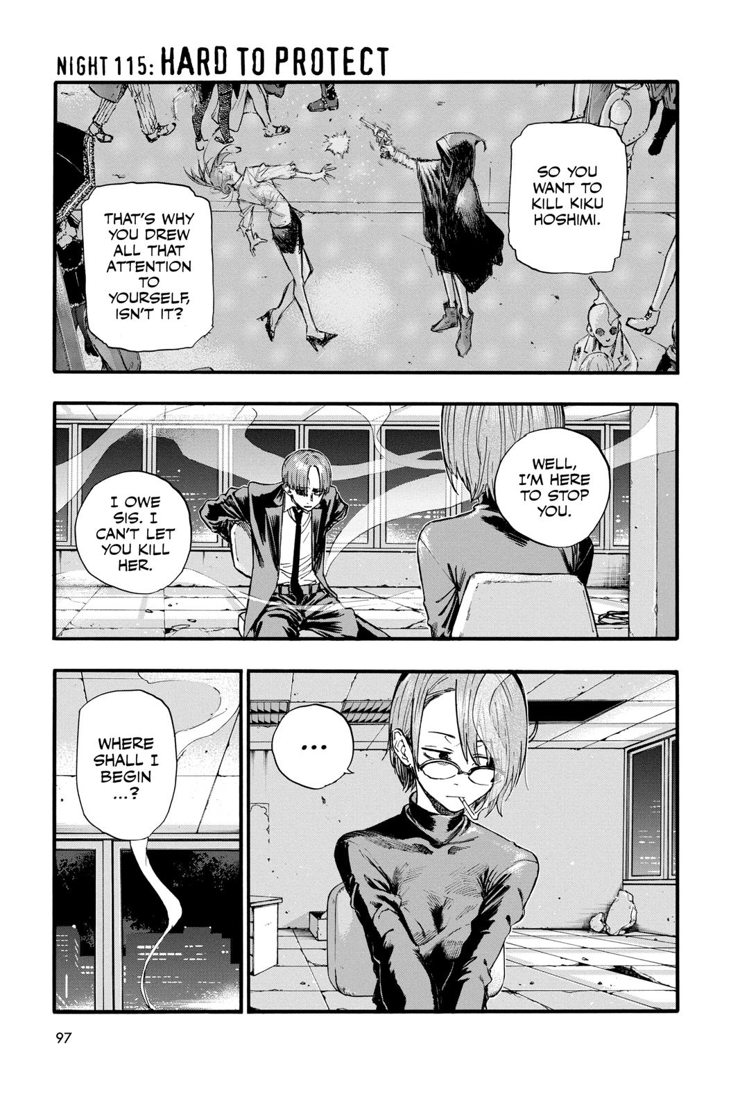 Call of the Night Chapter 115 - Page 1 - Call of the Night manga Chapter 115 manga