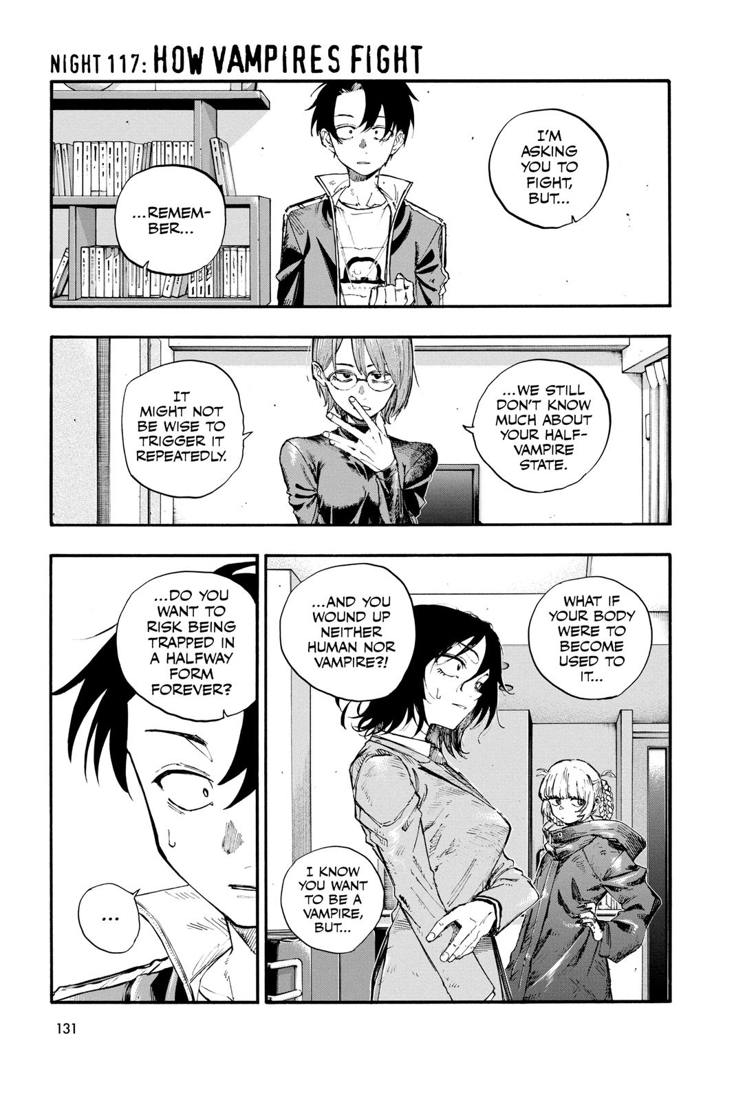 Call of the Night Chapter 117 - Page 1 - Call of the Night manga Chapter 117 manga