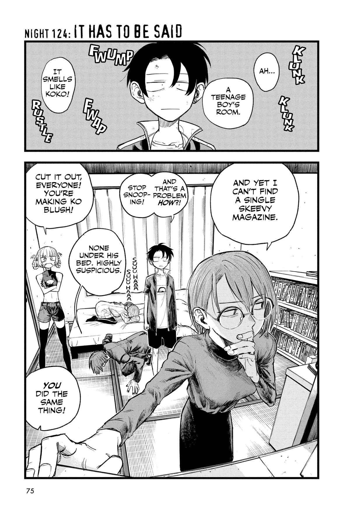 Call of the Night Chapter 124 - Page 1 - Call of the Night manga Chapter 124 manga