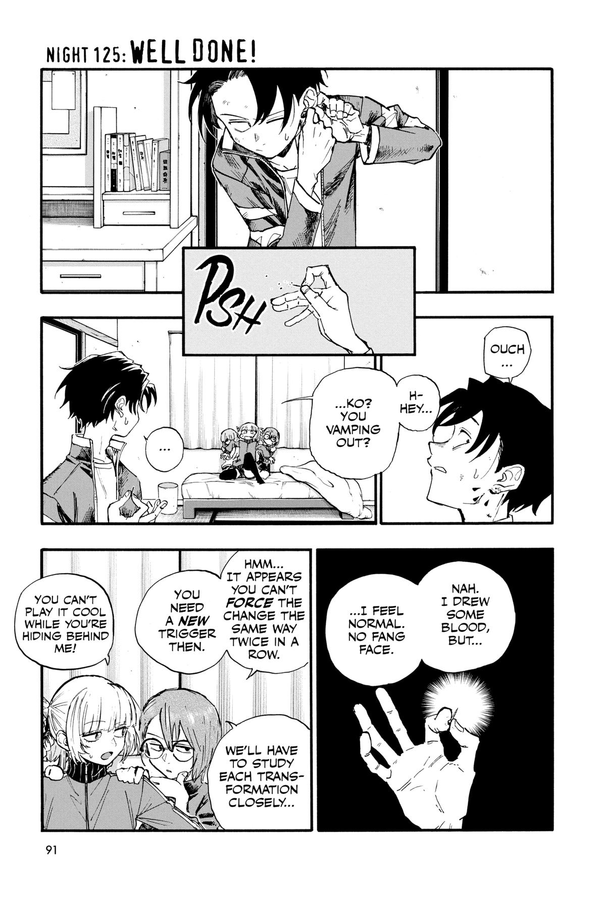 Call of the Night Chapter 125 - Page 1 - Call of the Night manga Chapter 125 manga