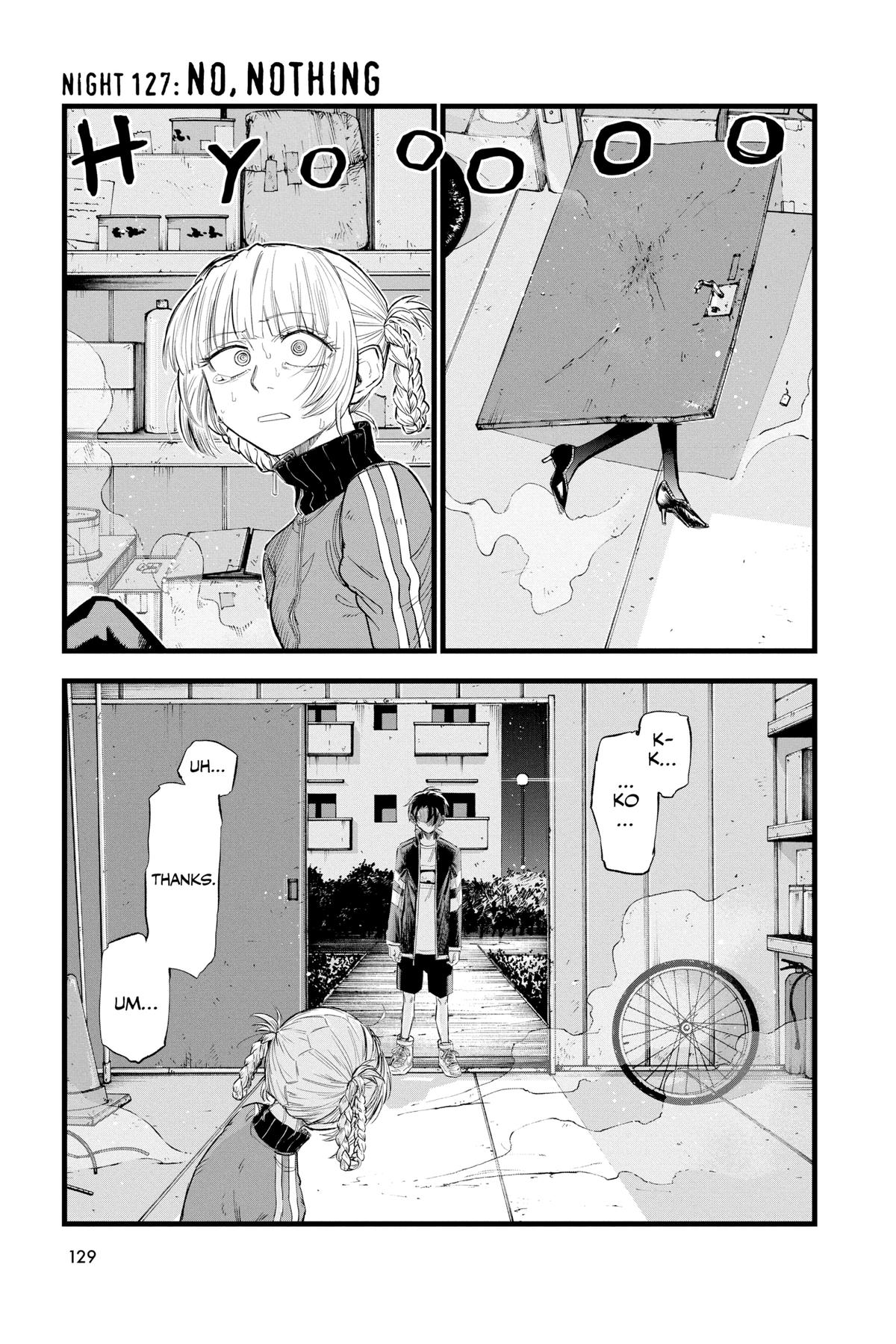 Call of the Night Chapter 127 - Page 1 - Call of the Night manga Chapter 127 manga