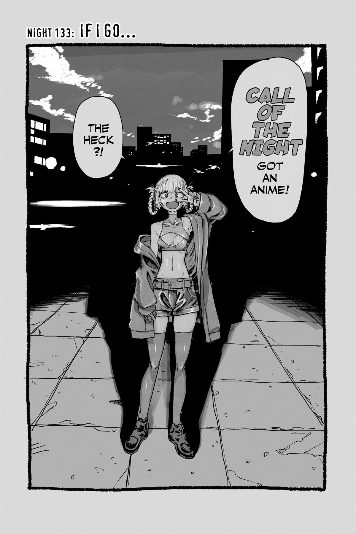 Call of the Night Chapter 133 - Page 1 - Call of the Night manga Chapter 133 manga