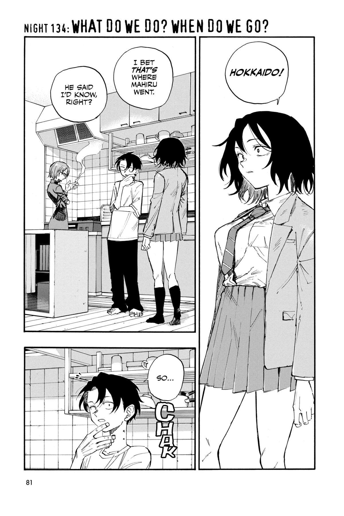 Call of the Night Chapter 134 - Page 1 - Call of the Night manga Chapter 134 manga