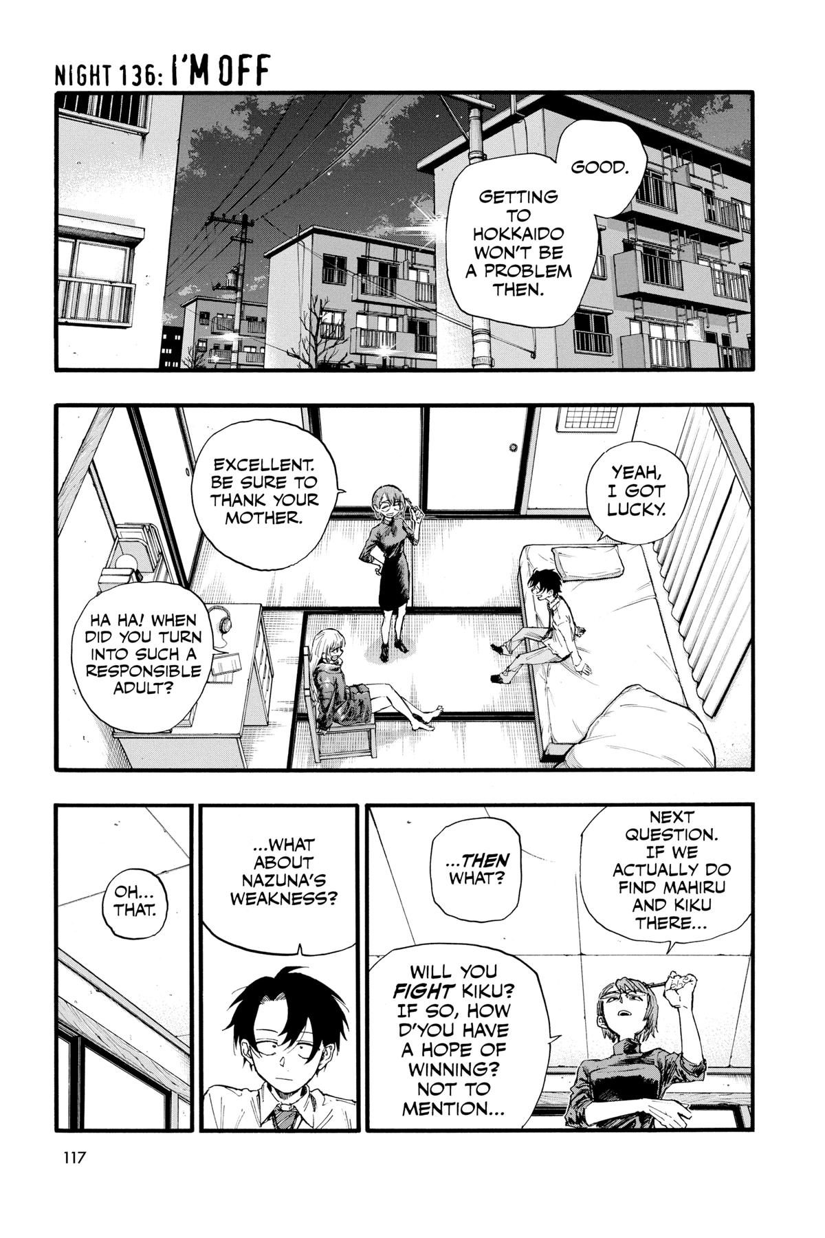 Call of the Night Chapter 136 - Page 1 - Call of the Night manga Chapter 136 manga