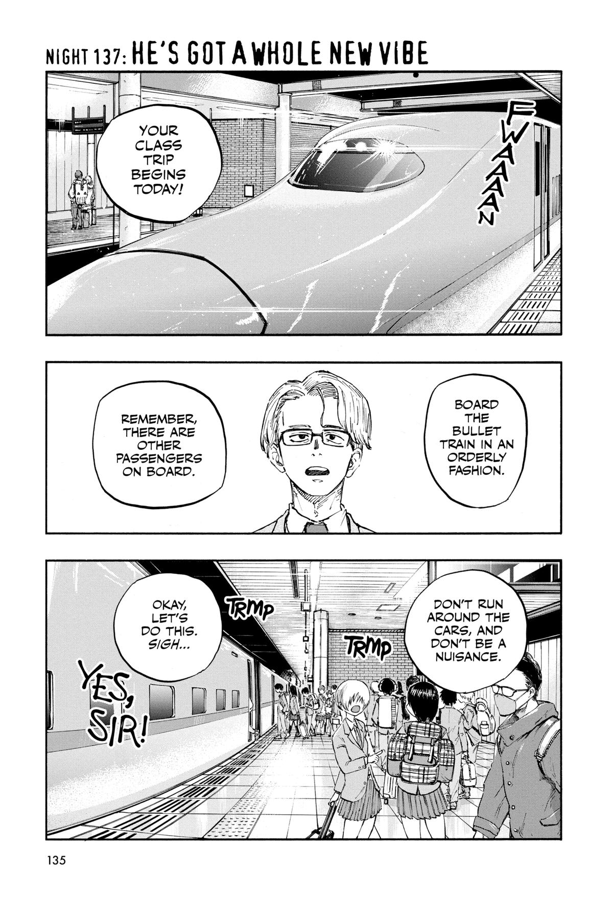 Call of the Night Chapter 137 - Page 1 - Call of the Night manga Chapter 137 manga